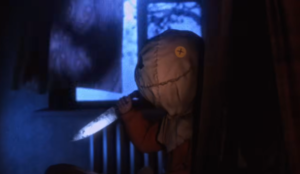 Michael Dougherty Brings Halloween Icon SAM Back in “SEASON’S GREETINGS 2: MISCHIEF NIGHT” [TRAILER]